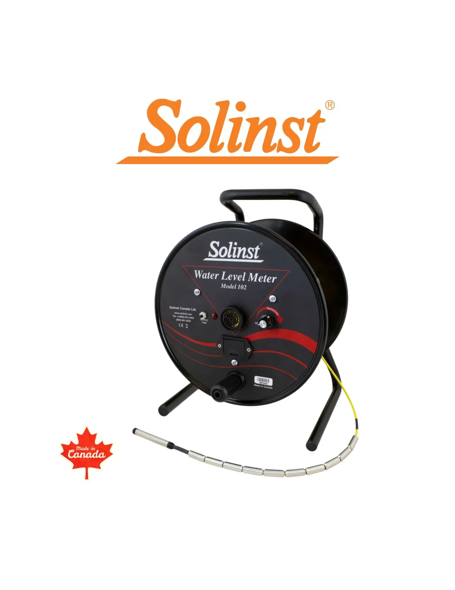 Solinst Model 102 Narrow WLM (100 m)