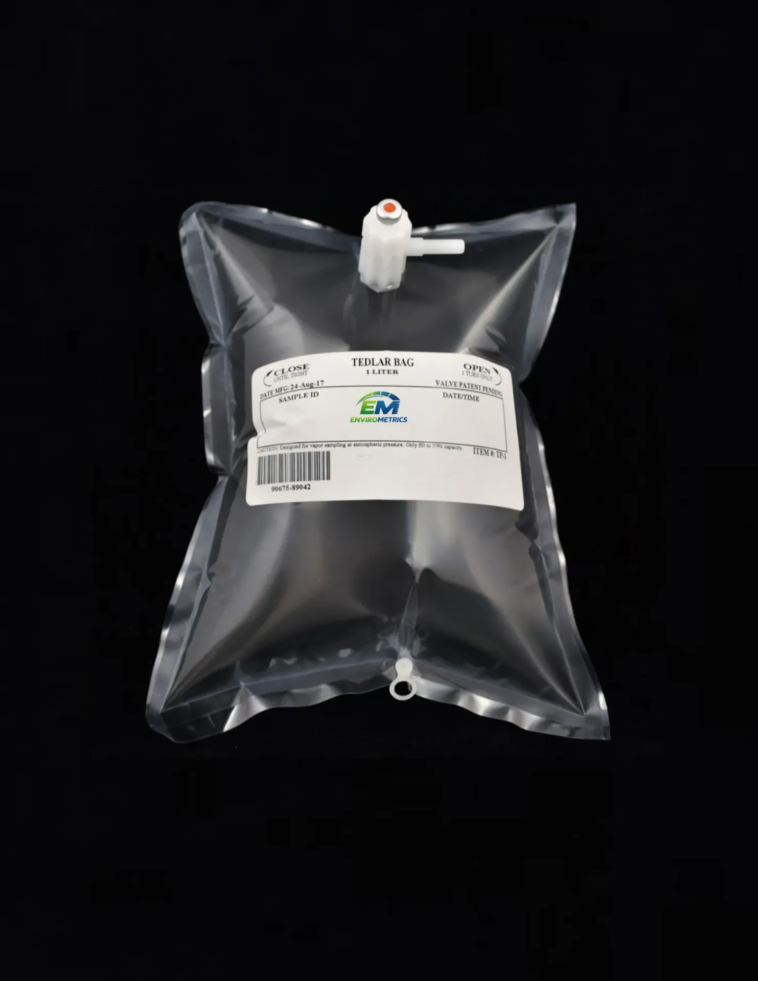 1 Litre -Tedlar Bag
