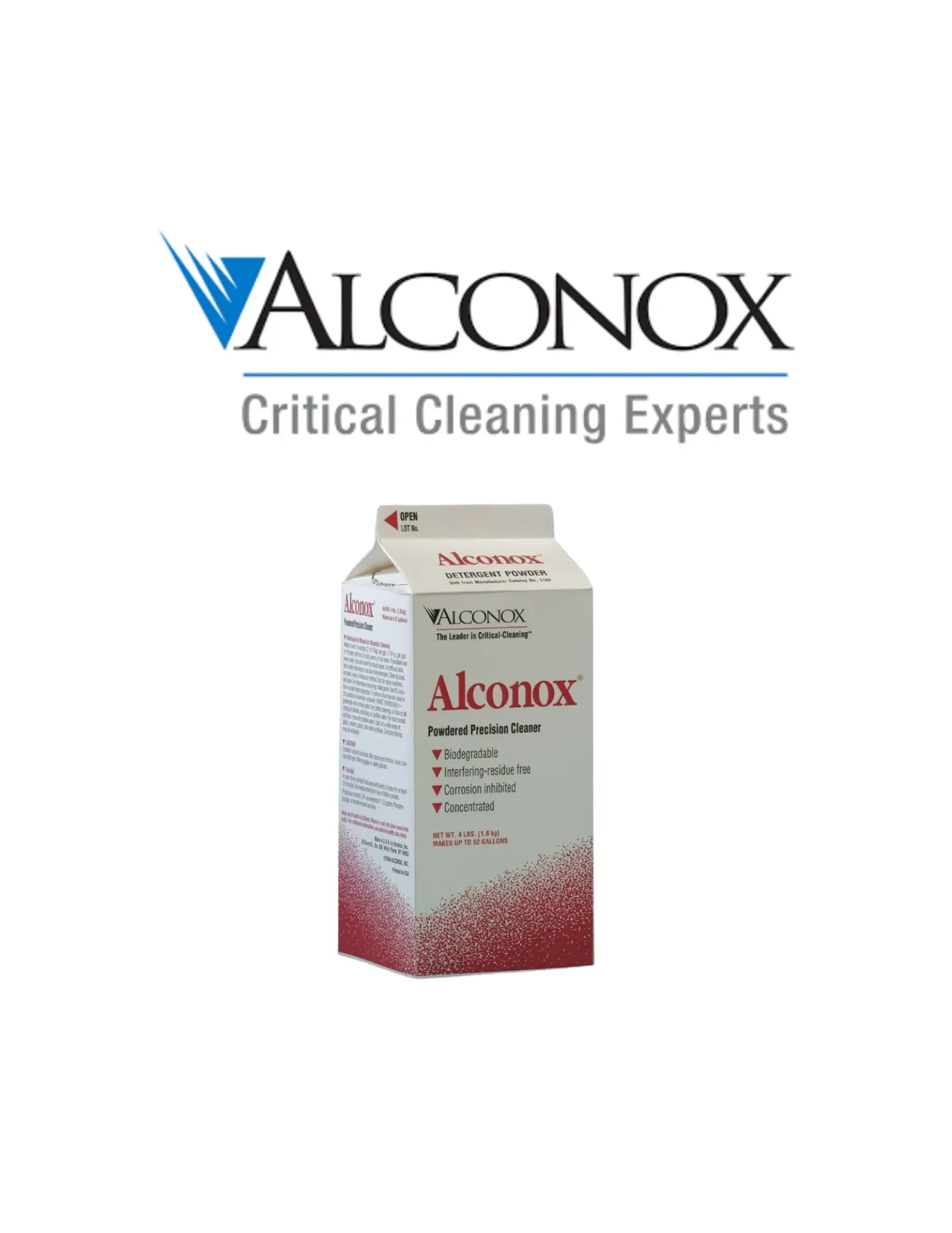 Alconox decontamination products