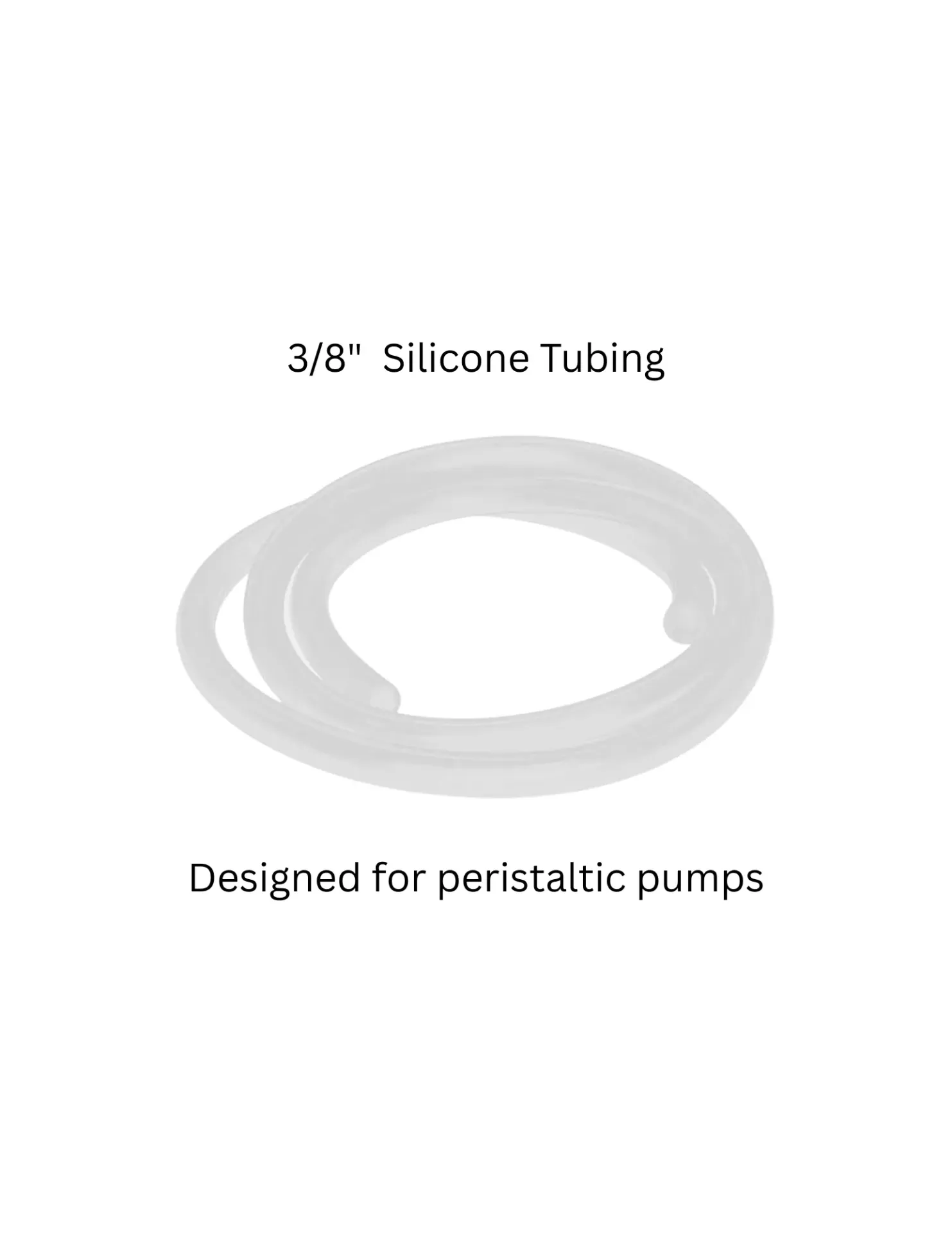 [2801162] 3/8 Silicon Tubing (per ft)